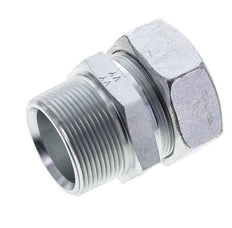 1 1/2'' NPT Außengewinde x 42L Verzinkter Stahl Gerader Schneidring 160 Bar DIN 2353