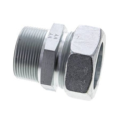 1 1/2'' NPT Außengewinde x 42L Verzinkter Stahl Gerader Schneidring 160 Bar DIN 2353