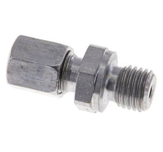 M12x1,5 Außengewinde x 6L Verzinkter Stahl Gerade Schneidring 315 Bar DIN 2353