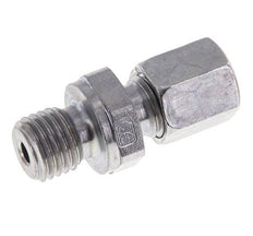 M12x1,5 Außengewinde x 6L Verzinkter Stahl Gerade Schneidring 315 Bar DIN 2353