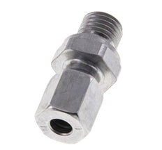 M12x1,5 Außengewinde x 6L Verzinkter Stahl Gerade Schneidring 315 Bar DIN 2353