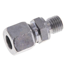 M12x1,5 Außengewinde x 10L Verzinkter Stahl Gerade Schneidring 315 Bar DIN 2353