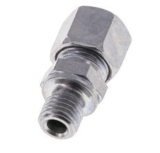 M12x1,5 Außengewinde x 10L Verzinkter Stahl Gerade Schneidring 315 Bar DIN 2353