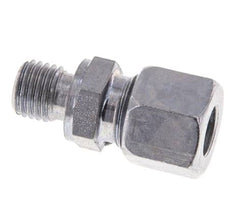 M12x1,5 Außengewinde x 10L Verzinkter Stahl Gerade Schneidring 315 Bar DIN 2353