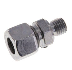 M12x1,5 Außengewinde x 12L Verzinkter Stahl Gerade Schneidring 315 Bar DIN 2353