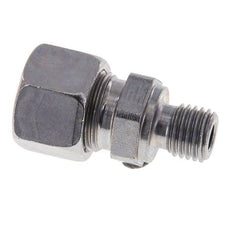 M12x1,5 Außengewinde x 12L Verzinkter Stahl Gerade Schneidring 315 Bar DIN 2353