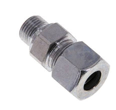 M16x1,5 Außengewinde x 12S Verzinkter Stahl Gerade Schneidring 630 Bar DIN 2353