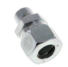 M16x1,5 Außengewinde x 15L Verzinkter Stahl Gerade Schneidring 315 Bar DIN 2353