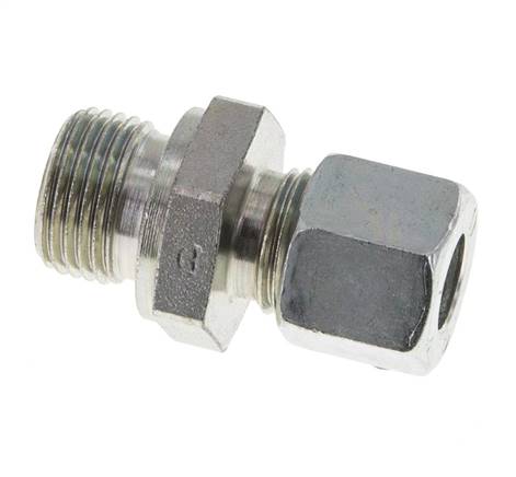 M18x1,5 Außengewinde x 10L Verzinkter Stahl Gerade Schneidring 315 Bar DIN 2353