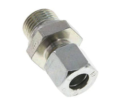 M18x1,5 Außengewinde x 10L Verzinkter Stahl Gerade Schneidring 315 Bar DIN 2353