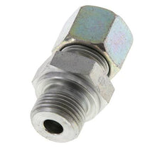 M18x1,5 Außengewinde x 10S Verzinkter Stahl Gerade Schneidring 630 Bar DIN 2353
