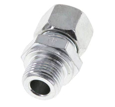 M18x1,5 Außengewinde x 12L Verzinkter Stahl Gerade Schneidring 315 Bar DIN 2353