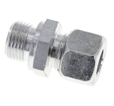 M18x1,5 Außengewinde x 12L Verzinkter Stahl Gerade Schneidring 315 Bar DIN 2353