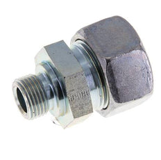 M18x1,5 Außengewinde x 22L Verzinkter Stahl Gerade Schneidring 160 Bar DIN 2353