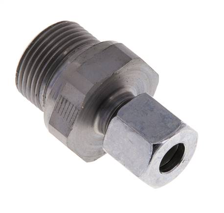 M22x1,5 Außengewinde x 8L Verzinkter Stahl Gerade Schneidring 315 Bar DIN 2353