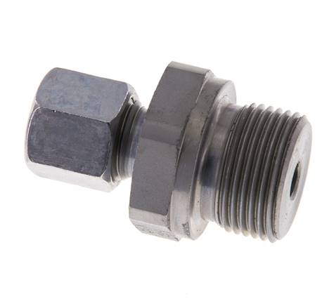 M22x1,5 Außengewinde x 8L Verzinkter Stahl Gerade Schneidring 315 Bar DIN 2353