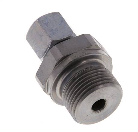 M22x1,5 Außengewinde x 8L Verzinkter Stahl Gerade Schneidring 315 Bar DIN 2353