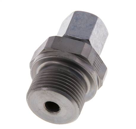 M22x1,5 Außengewinde x 8L Verzinkter Stahl Gerade Schneidring 315 Bar DIN 2353