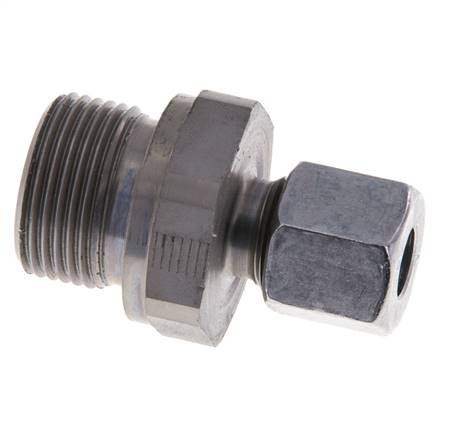 M22x1,5 Außengewinde x 8L Verzinkter Stahl Gerade Schneidring 315 Bar DIN 2353