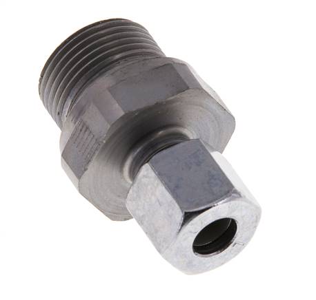 M22x1,5 Außengewinde x 8L Verzinkter Stahl Gerade Schneidring 315 Bar DIN 2353