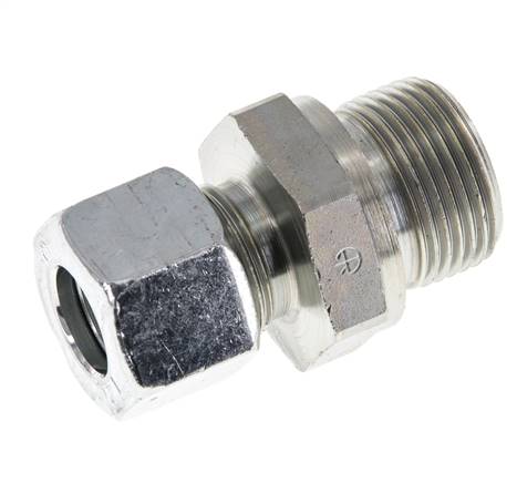 M22x1,5 Außengewinde x 12L Verzinkter Stahl Gerade Schneidring 315 Bar DIN 2353