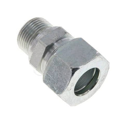 M22x1,5 Außengewinde x 18L Verzinkter Stahl Gerade Schneidring 315 Bar DIN 2353