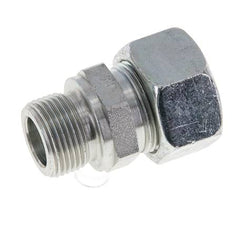 M22x1,5 Außengewinde x 18L Verzinkter Stahl Gerade Schneidring 315 Bar DIN 2353