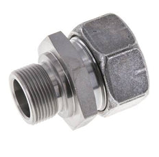 M26x1,5 Außengewinde x 28L Verzinkter Stahl Gerader Schneidring 160 Bar DIN 2353