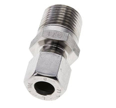 1/2'' NPT Außengewinde x 10L Edelstahl gerade Schneidring 315 Bar DIN 2353