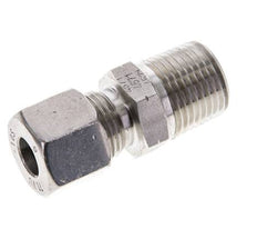 1/2'' NPT Außengewinde x 10S Gerader Schneidring aus Edelstahl 630 Bar DIN 2353