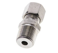 1/2'' NPT Außengewinde x 10S Gerader Schneidring aus Edelstahl 630 Bar DIN 2353