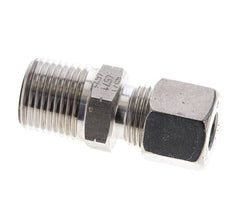 1/2'' NPT Außengewinde x 10S Gerader Schneidring aus Edelstahl 630 Bar DIN 2353