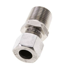 1/2'' NPT Außengewinde x 12L Edelstahl gerade Schneidring 315 Bar DIN 2353