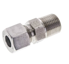 1/2'' NPT Außengewinde x 12S Gerader Schneidring aus Edelstahl 630 Bar DIN 2353