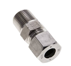 1/2'' NPT Außengewinde x 12S Gerader Schneidring aus Edelstahl 630 Bar DIN 2353