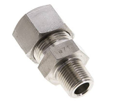 1/2'' NPT Außengewinde x 20S Gerader Schneidring aus Edelstahl 400 Bar DIN 2353