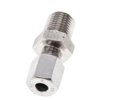 1/4'' NPT Außengewinde x 6L Edelstahl gerade Schneidring 315 Bar DIN 2353