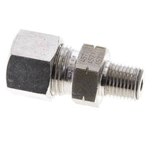 1/4'' NPT Außengewinde x 12S Gerader Schneidring aus Edelstahl 630 Bar DIN 2353