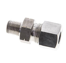 1/4'' NPT Außengewinde x 12S Gerader Schneidring aus Edelstahl 630 Bar DIN 2353