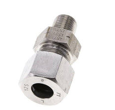 1/4'' NPT Außengewinde x 12S Gerader Schneidring aus Edelstahl 630 Bar DIN 2353