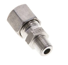 1/8'' NPT Außengewinde x 8L Gerader Schneidring aus Edelstahl 315 Bar DIN 2353