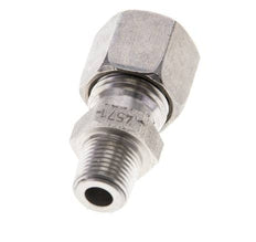 1/8'' NPT Außengewinde x 8L Gerader Schneidring aus Edelstahl 315 Bar DIN 2353