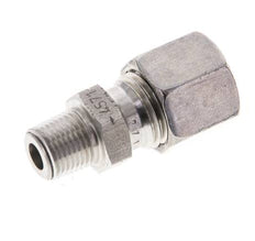 1/8'' NPT Außengewinde x 8L Gerader Schneidring aus Edelstahl 315 Bar DIN 2353