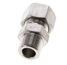 3/4'' NPT Außengewinde x 20S Gerader Schneidring aus Edelstahl 400 Bar DIN 2353