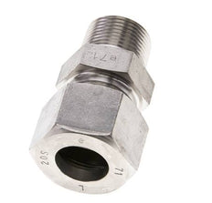 3/4'' NPT Außengewinde x 20S Gerader Schneidring aus Edelstahl 400 Bar DIN 2353