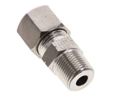 3/8'' NPT Außengewinde x 10S Gerader Schneidring aus Edelstahl 630 Bar DIN 2353