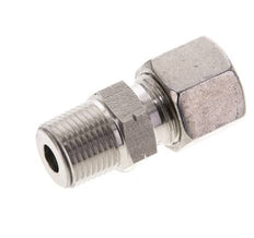 3/8'' NPT Außengewinde x 10S Gerader Schneidring aus Edelstahl 630 Bar DIN 2353