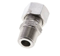 3/8'' NPT Außengewinde x 12L Edelstahl gerade Schneidring 315 Bar DIN 2353