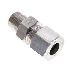 3/8'' NPT Außengewinde x 12S Gerader Schneidring aus Edelstahl 630 Bar DIN 2353