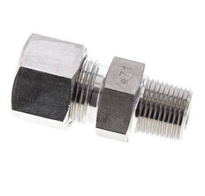 3/8'' NPT Außengewinde x 12S Gerader Schneidring aus Edelstahl 630 Bar DIN 2353